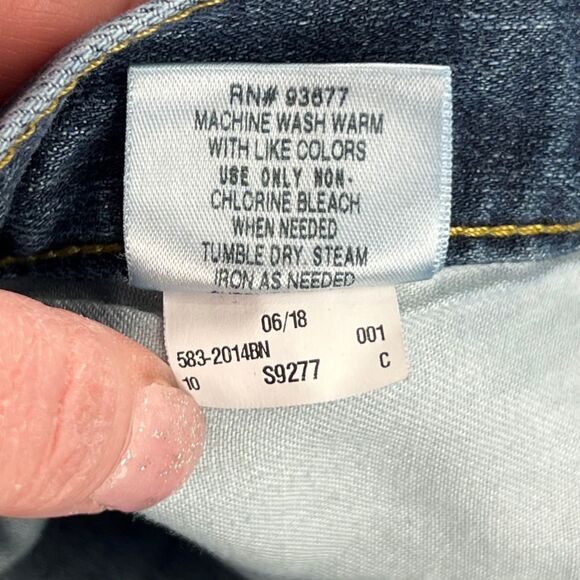 The Foundary Jeans 48x29 Classic Wash Denim Relaxed Fit Roomy Straight Leg Pants - Picture 11 of 11